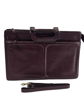 Trio Leather Briefcase Organizer